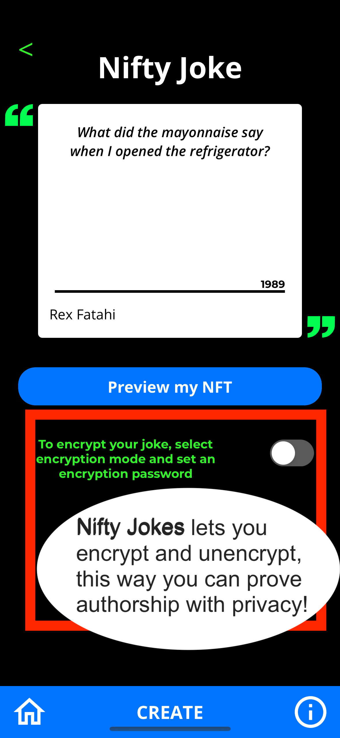 Stop Joke Theft with NFT's